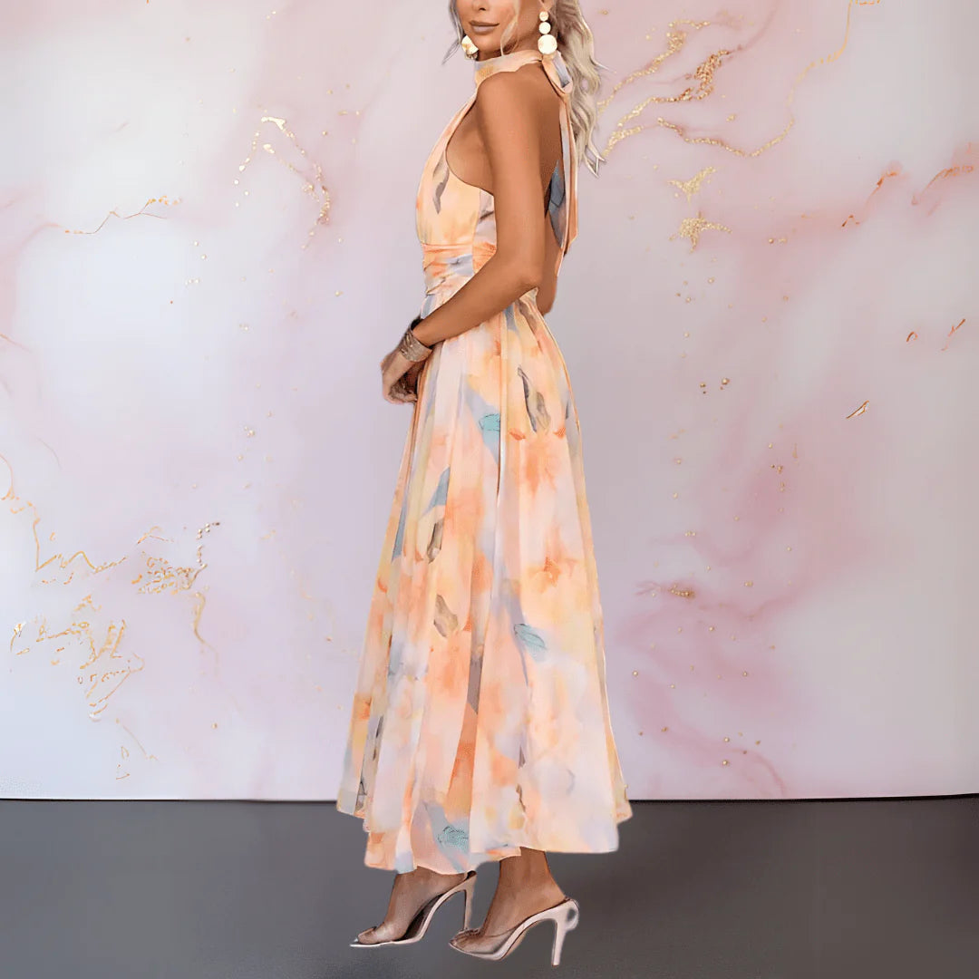 Marlene™ | Watercolour Print Dress