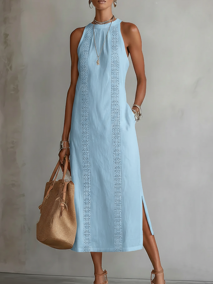 JIMENA | MIDI DRESS MADE OF LINEN