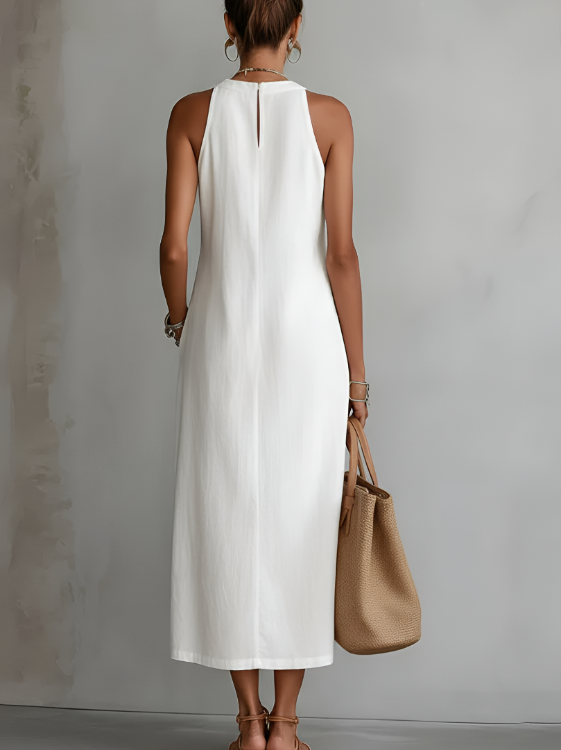 JIMENA | MIDI DRESS MADE OF LINEN