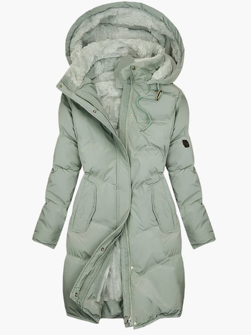 Norvelle™ | Hooded Zipper Coat