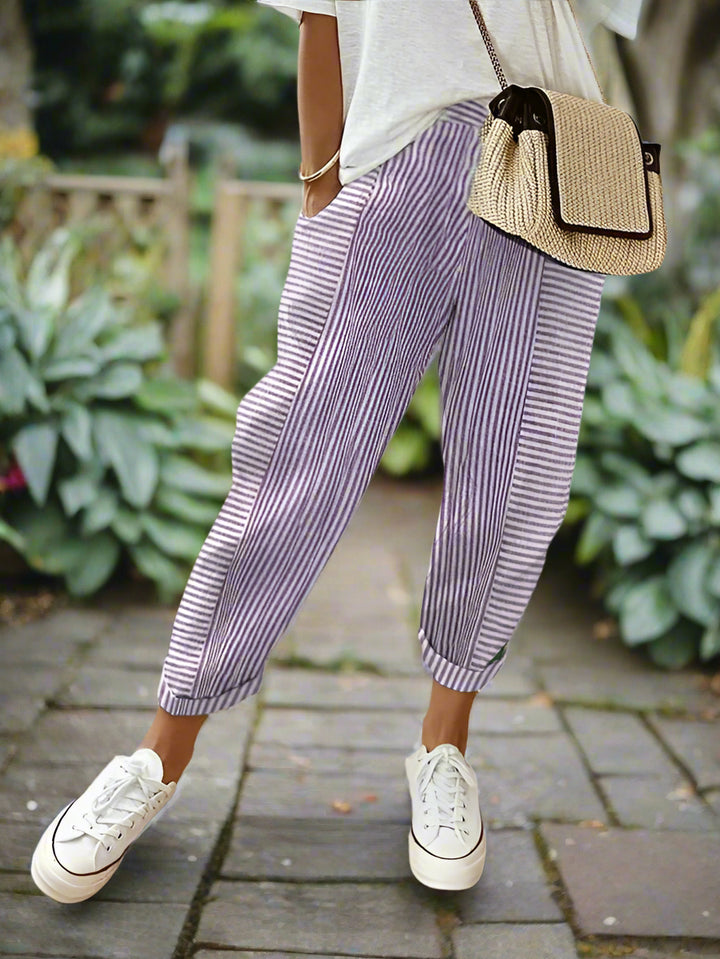 Delice™ | Timeless Striped Pants