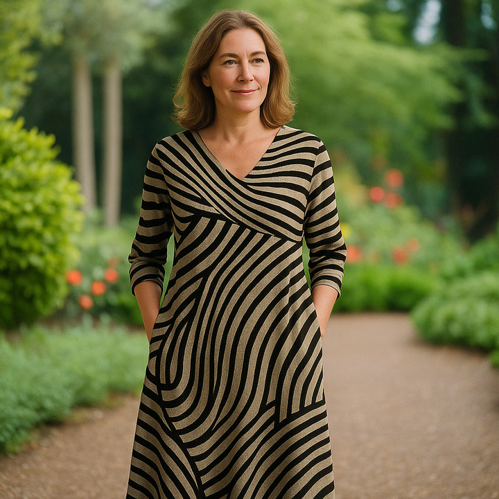 Latifa™ | Versatile Everyday Striped Dress