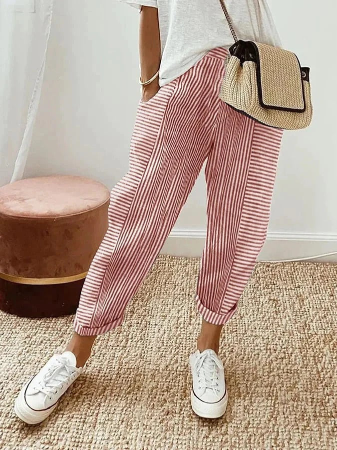 Vaelora™ | Striped Lounge Trousers