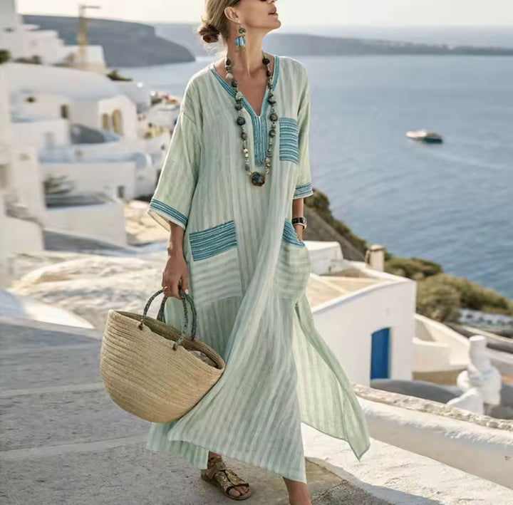Mary™ - Long Beach Dress for a Stylish Summer Look