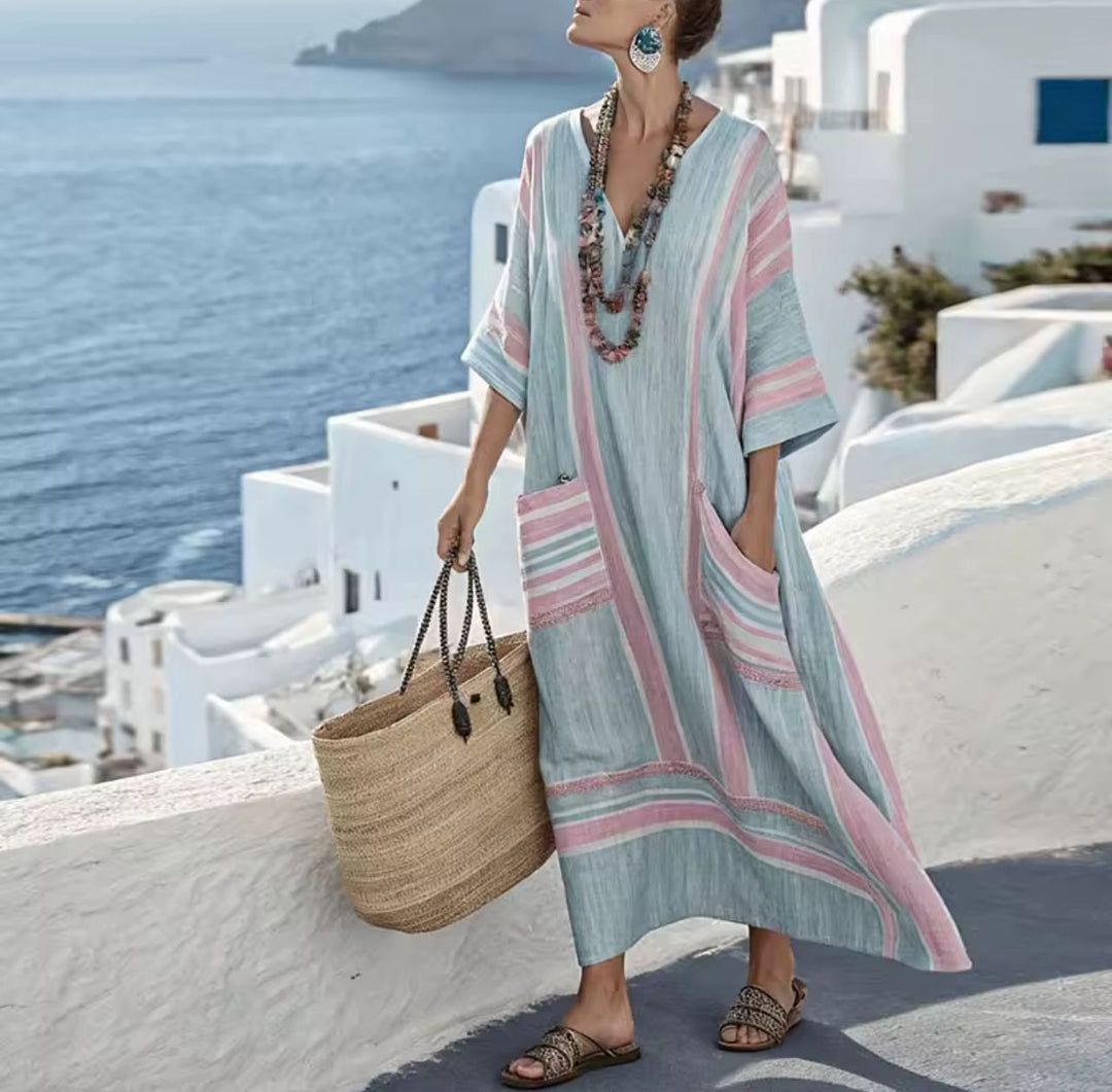 Mary™ - Long Beach Dress for a Stylish Summer Look