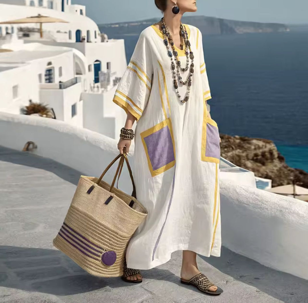 Mary™ - Long Beach Dress for a Stylish Summer Look
