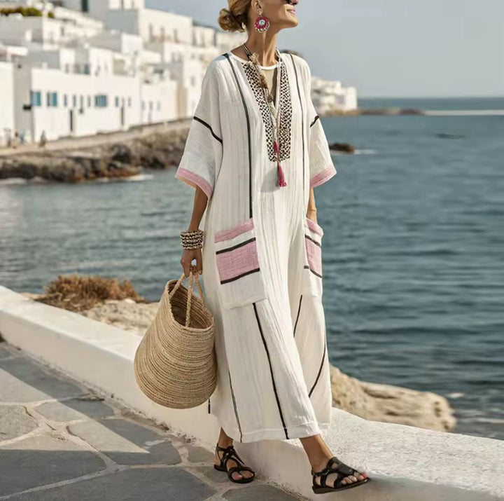 Mary™ - Long Beach Dress for a Stylish Summer Look