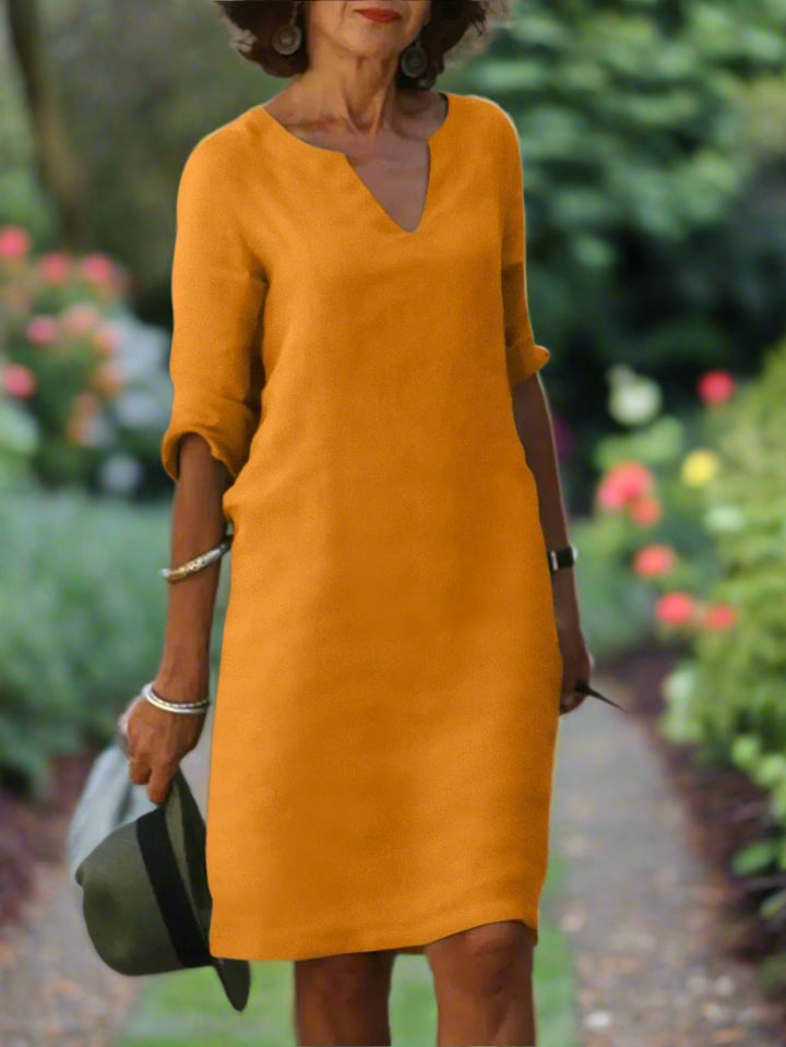 Iracema™ | Graceful V-Line Formal Dress