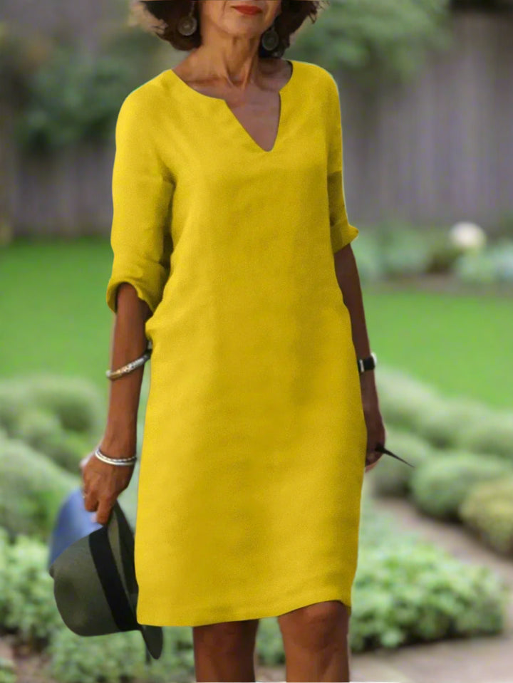 Iracema™ | Graceful V-Line Formal Dress