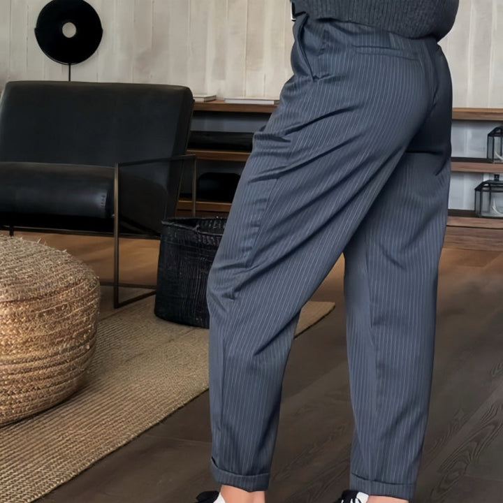 Yavessa™ | Straight Fit High Waist Trouser