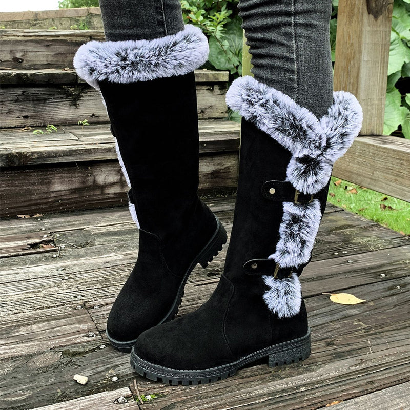 Mareselle™ |  Thick Winter Boots with Mid Shaft