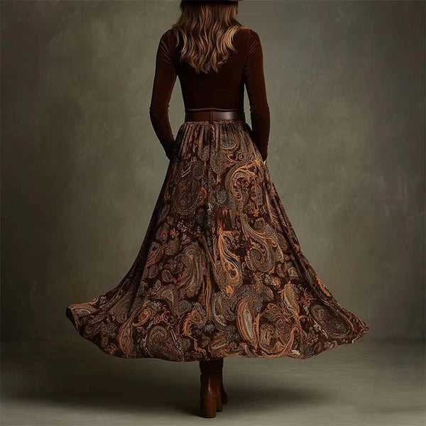 Mirelyn™ | Elegant Top and Maxi Skirt