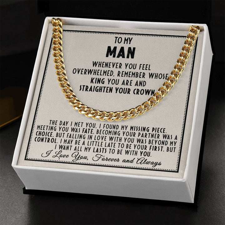 LYNN & CO | King's Grace "Cuban Link" Ketting