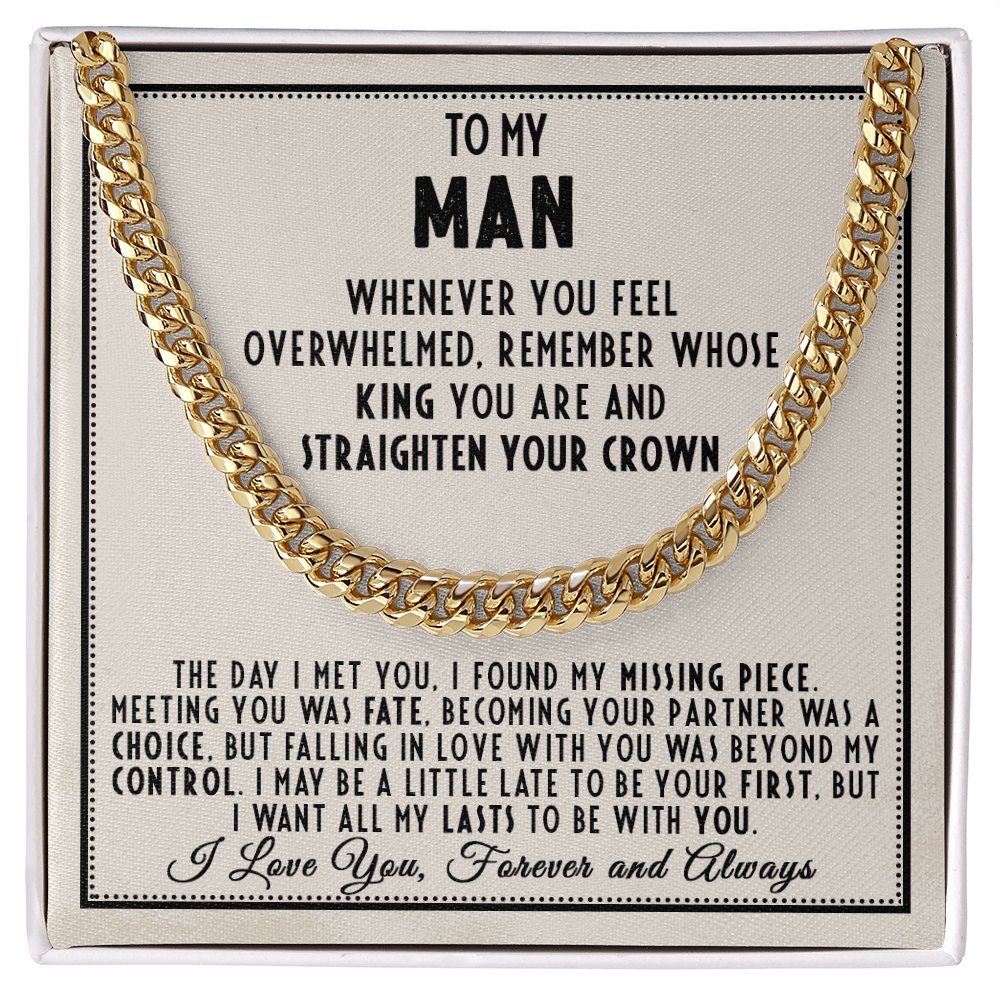 LYNN & CO | King's Grace "Cuban Link" Ketting