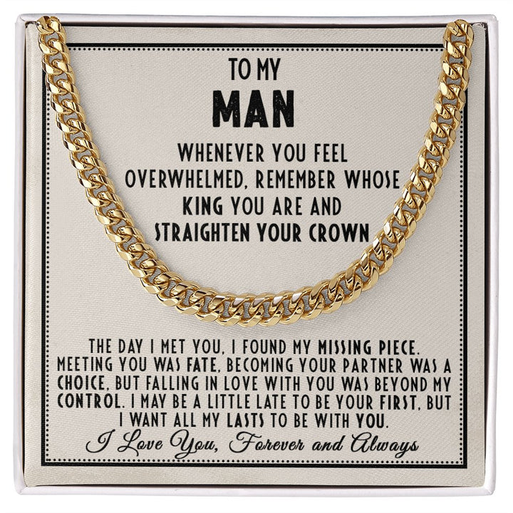 LYNN & CO | King's Grace "Cuban Link" Ketting