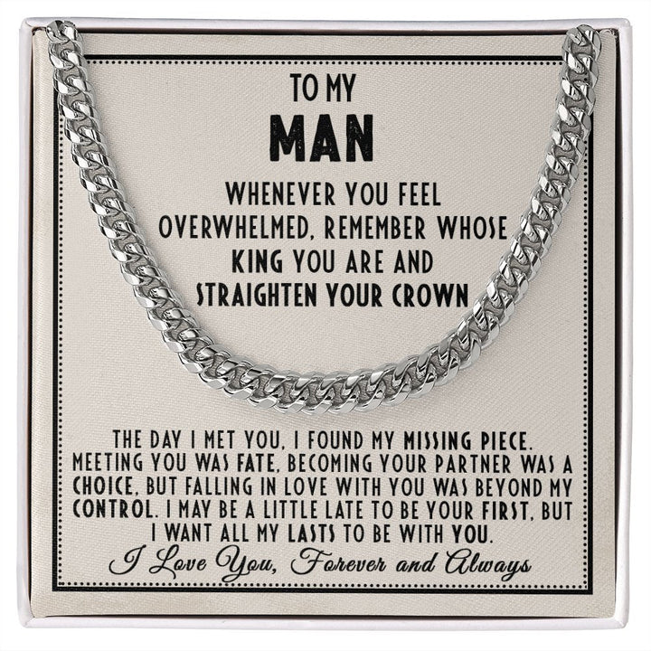 LYNN & CO | King's Grace "Cuban Link" Ketting