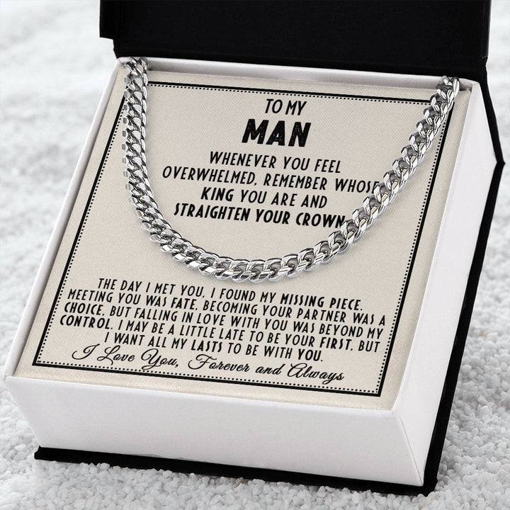 LYNN & CO | King's Grace "Cuban Link" Ketting