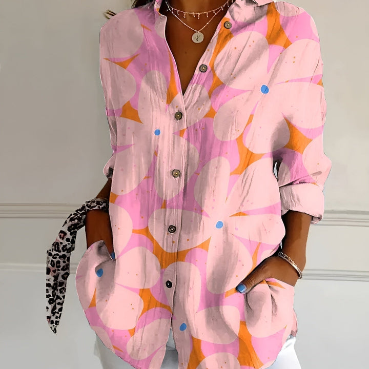 Kaitlyn™ | Fluid Floral Blouse