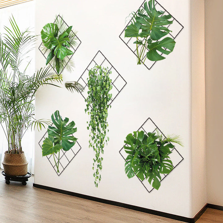 NatuurOase™ - 3D Groene Plant Muursticker