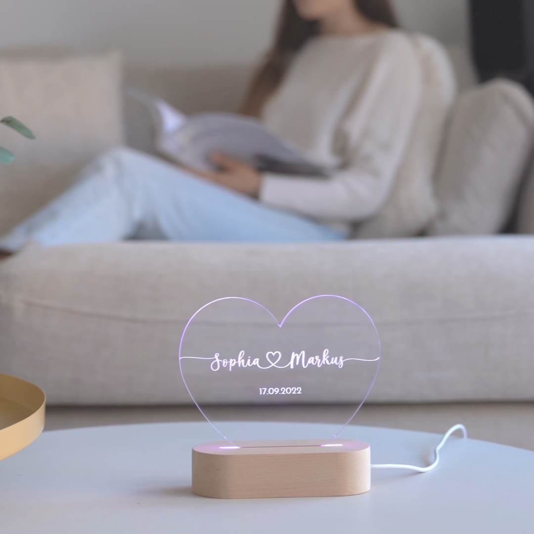 LYNN & CO | Gepersonaliseerde Liefdesglas