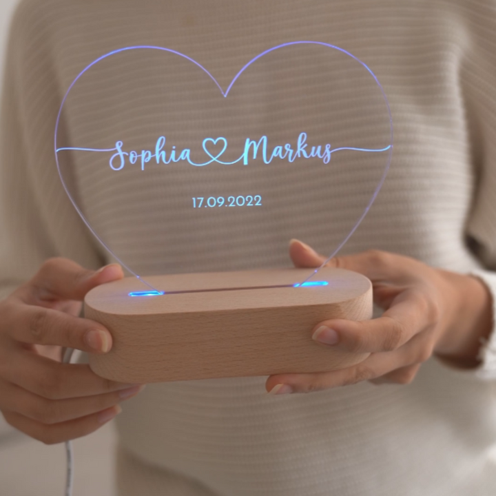 LYNN & CO | Gepersonaliseerde Liefdesglas