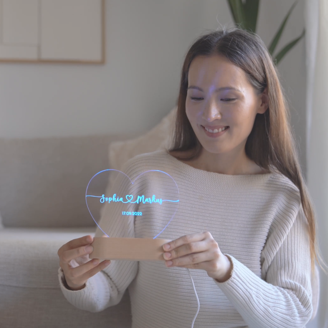 LYNN & CO | Gepersonaliseerde Liefdesglas