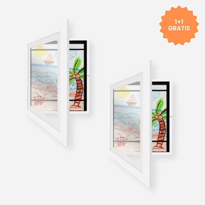 Kinder Tekening Frame® - Gun Jouw Kleine Picasso Een Frame!