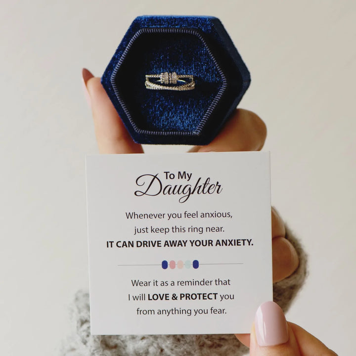 To My Daughter - Fidget Ring | 2 Halen 1 Betalen!
