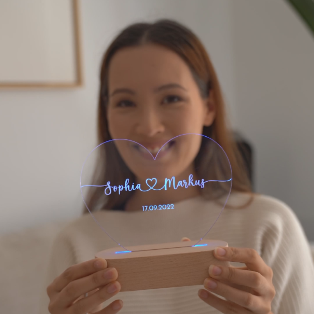 LYNN & CO | Gepersonaliseerde Liefdesglas