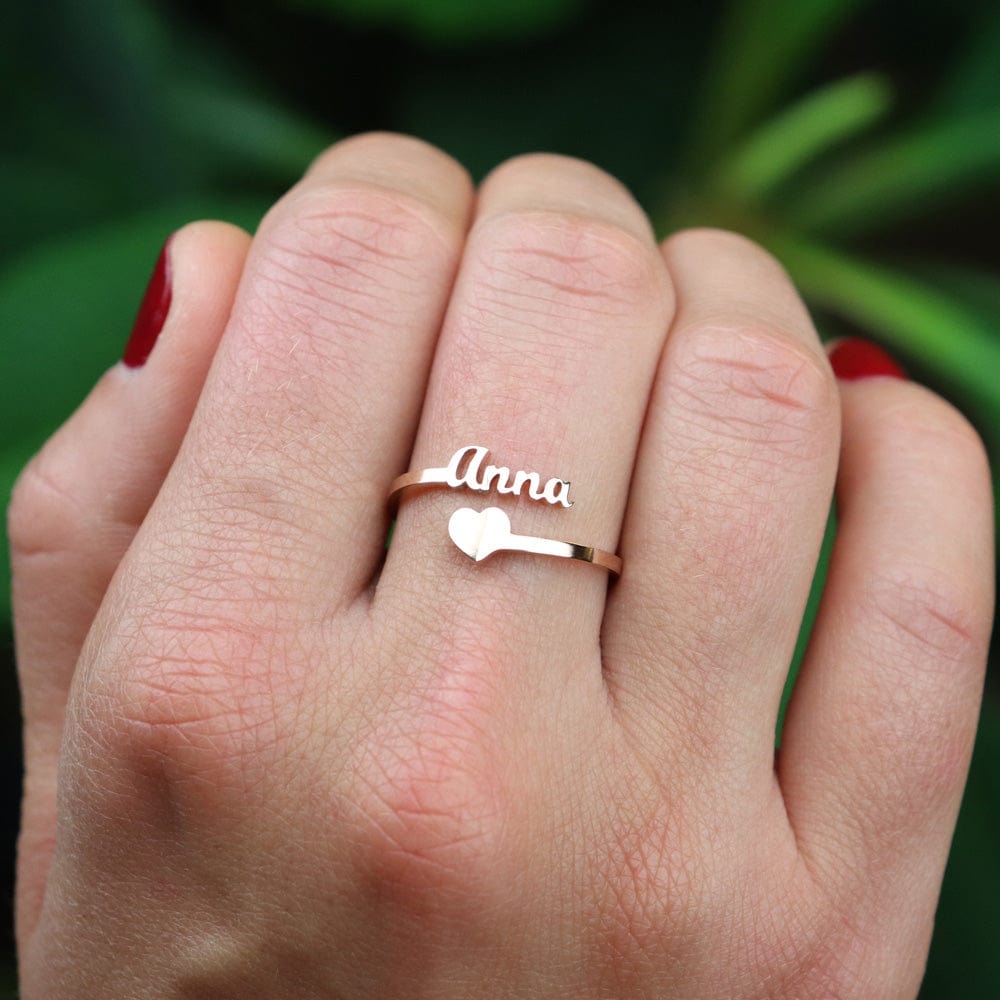 LYNN & CO™ - Gepersonaliseerde naamring