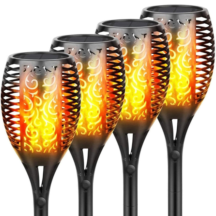 ZonneFakkel™ Prachtige Tuinlamp Op Zonne Energie!