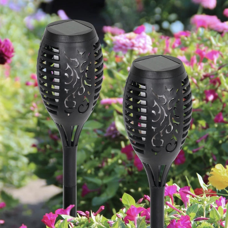 ZonneFakkel™ Prachtige Tuinlamp Op Zonne Energie!