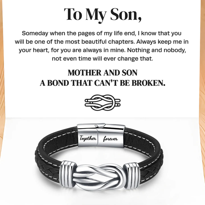 LYNN & CO | 'To My Son' Armband