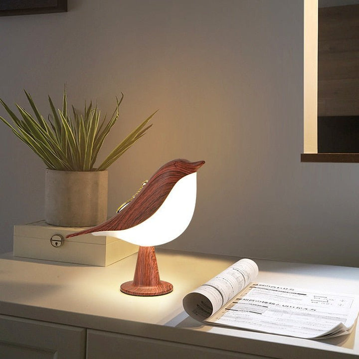 LightBird™ - Schattige draadloze oplaadbare lamp