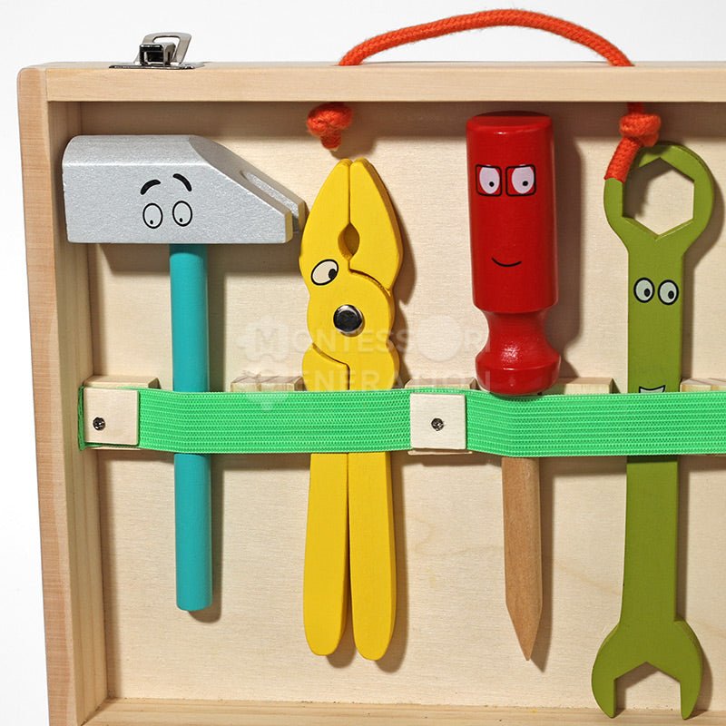 KlusKist™: Leerzame Houten Toolbox