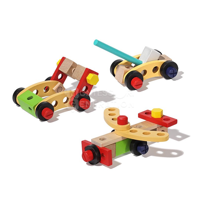 KlusKist™: Leerzame Houten Toolbox