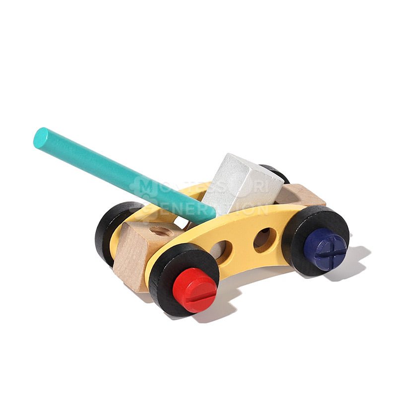 KlusKist™: Leerzame Houten Toolbox