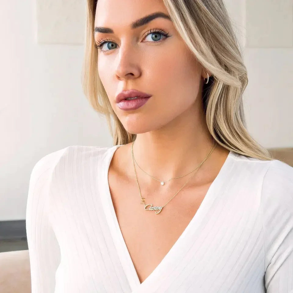 LYNN & CO | SchitterNaam Ketting - KERST2023